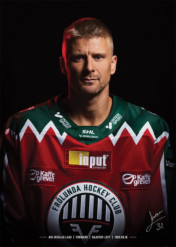 Nicklas Lasu #31 Frölunda HC 2024/2025-12
