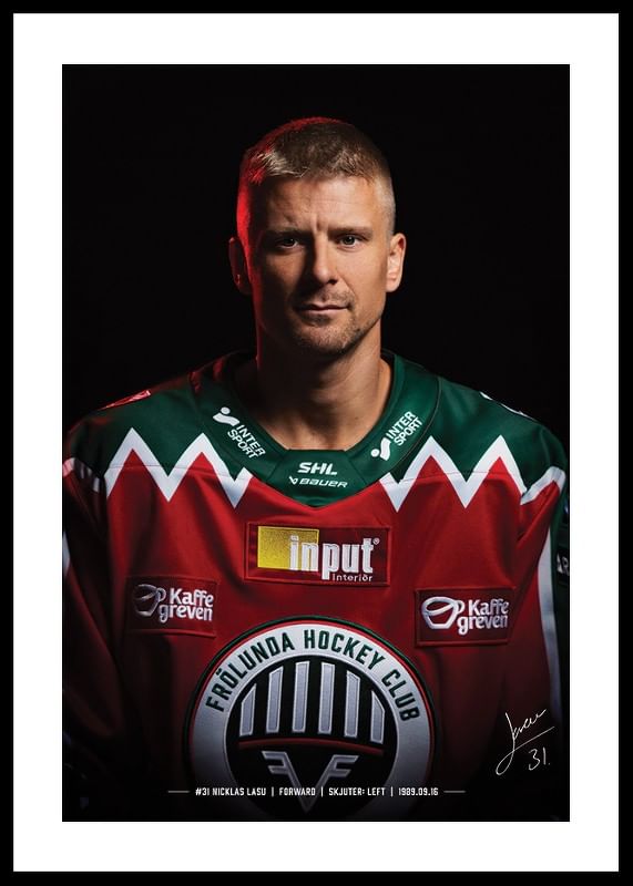 Nicklas Lasu #31 Frölunda HC 2024/2025-12