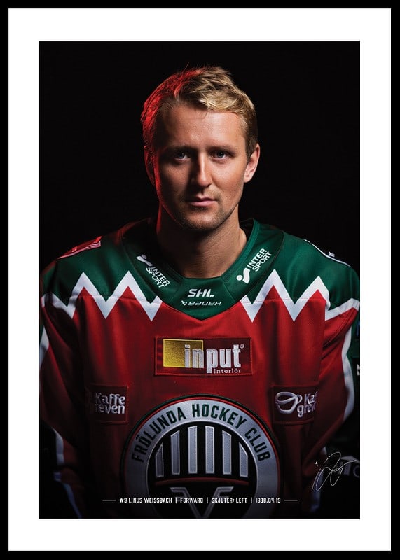 Linus Weissbach #9 Frölunda HC 2024/2025-12