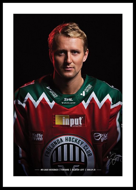 Linus Weissbach #9 Frölunda HC 2024/2025-12