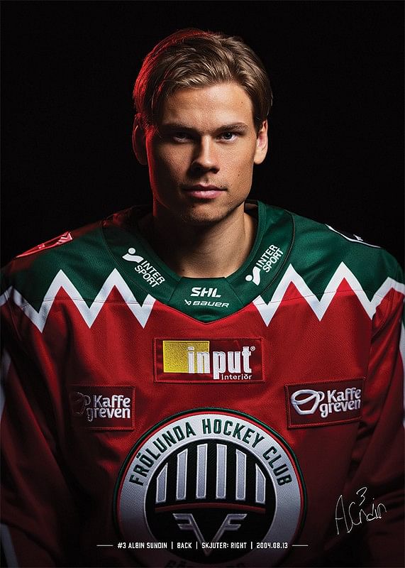Albin Sundin #3 Frölunda HC 2024/2025-12