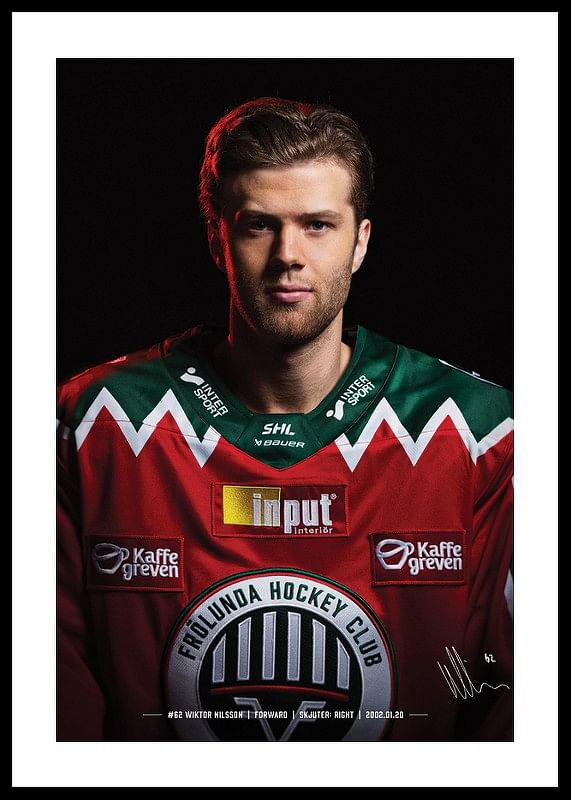 Wiktor Nilsson #62 Frölunda HC 2024/2025-12