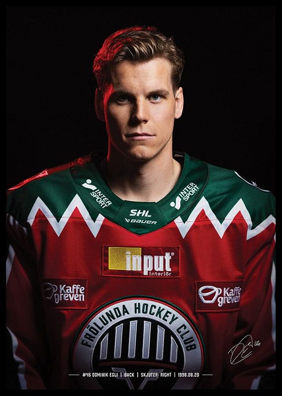 Dominik Egli #46 Frölunda HC 2024/2025-12