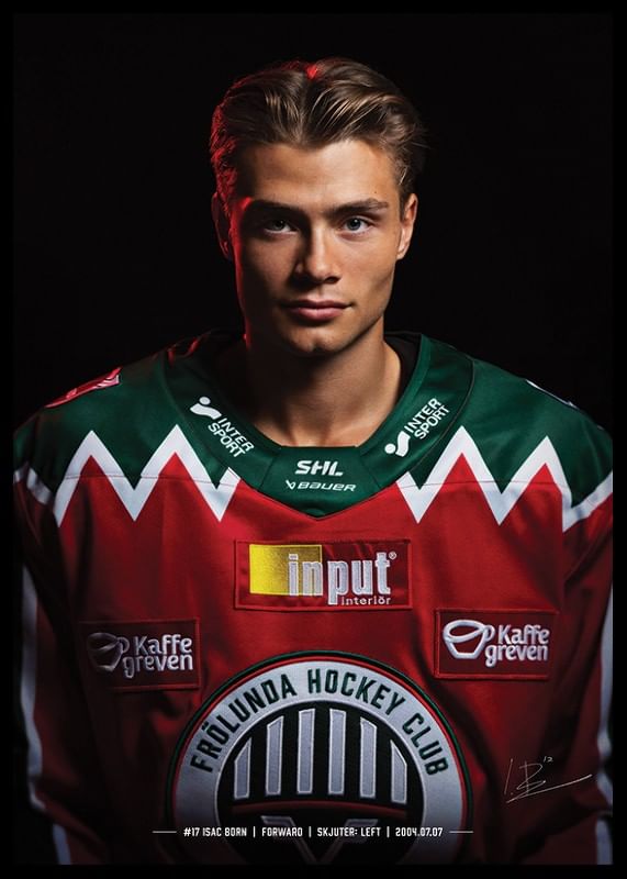 Isac Born #17 Frölunda HC 2024/2025-12