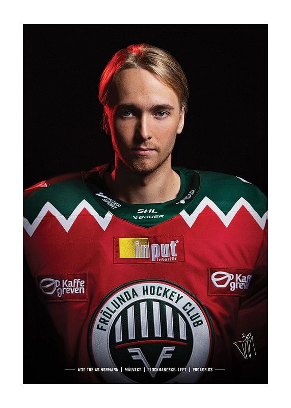 Tobias Normann #30 Frölunda HC 2024/2025-12