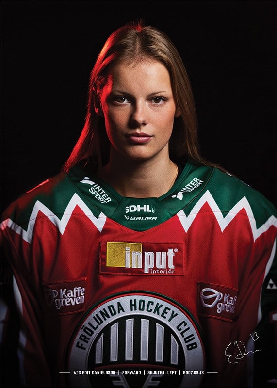 Edit Danielsson #13 Frölunda HC 2024/2025-12