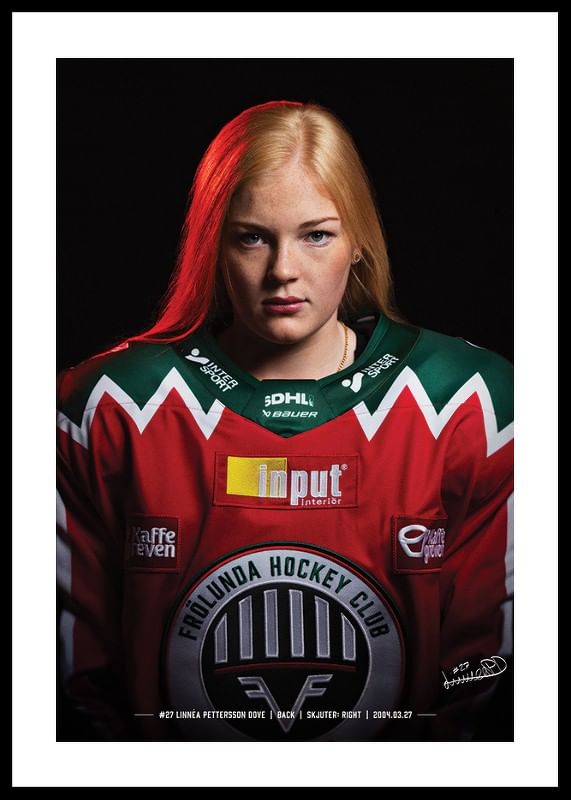 Linnéa Pettersson Dove #27 Frölunda HC 2024/2025-12
