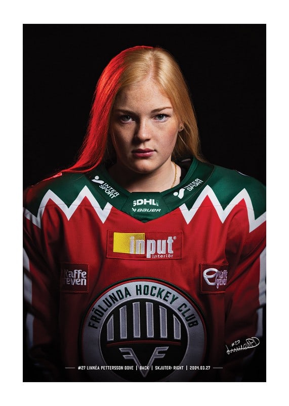 Linnéa Pettersson Dove #27 Frölunda HC 2024/2025-12