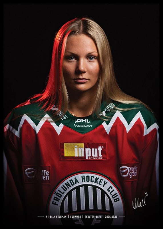 Ella Hellman #11 Frölunda HC 2024/2025-12
