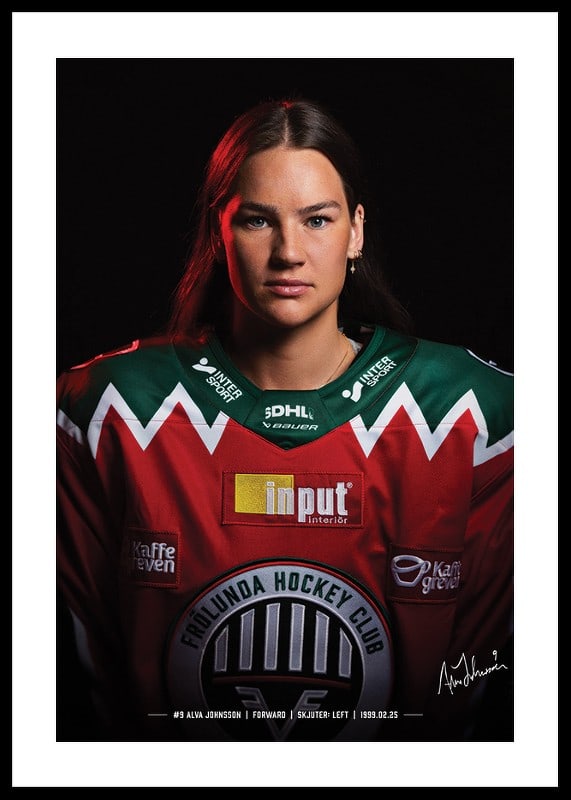 Alva Johnsson #9 Frölunda HC 2024/2025-12