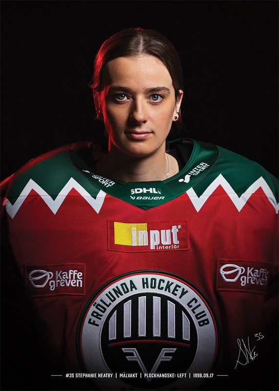 Stephanie Neatby #35 Frölunda HC 2024/2025-12