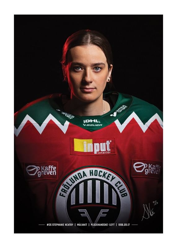 Stephanie Neatby #35 Frölunda HC 2024/2025-12