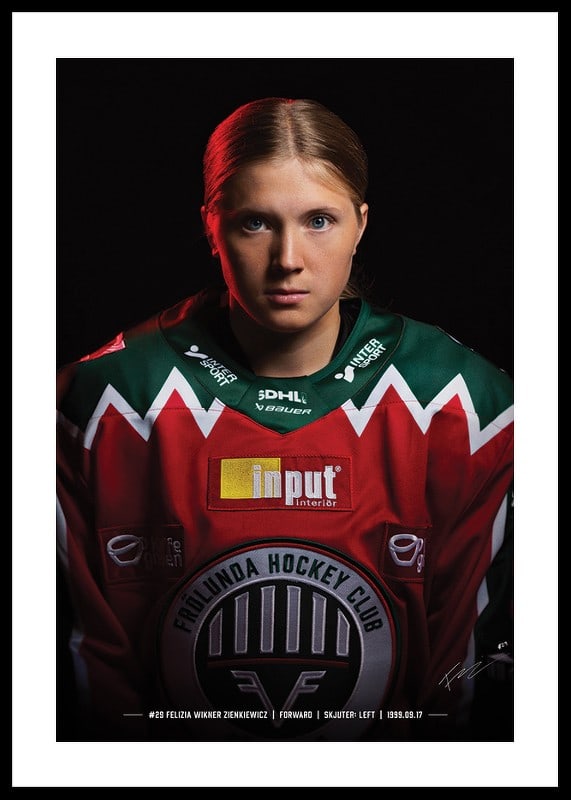 Felizia Wikner Zienkiewicz #29 Frölunda HC 2024/2025-12