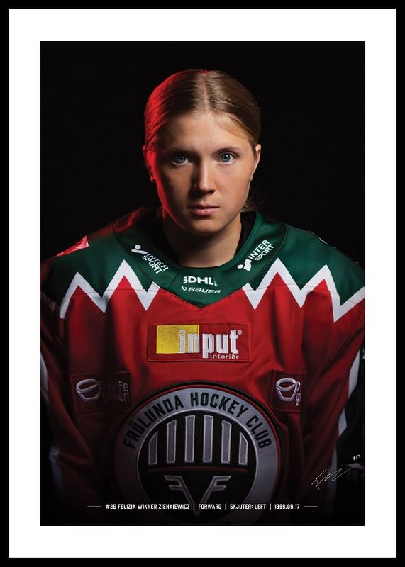 Felizia Wikner Zienkiewicz #29 Frölunda HC 2024/2025-12