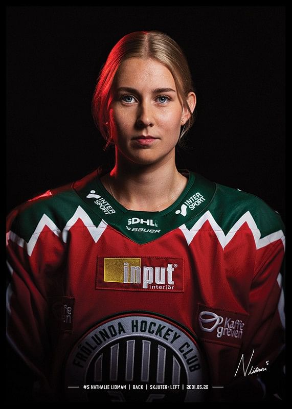 Nathalie Lidman #5 Frölunda HC 2024/2025-12