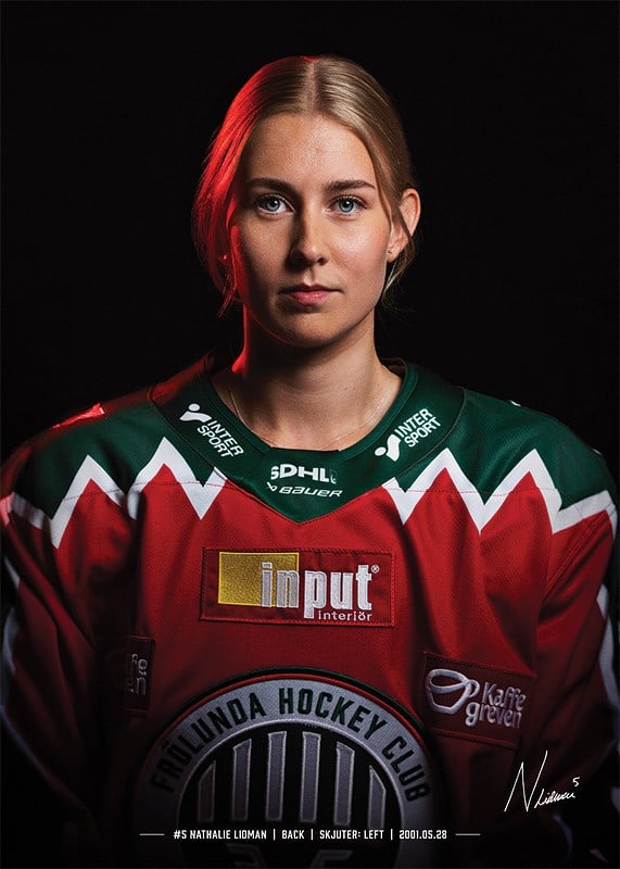 Nathalie Lidman #5 Frölunda HC 2024/2025-12