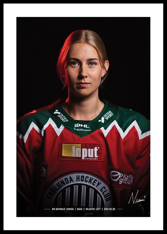 Nathalie Lidman #5 Frölunda HC 2024/2025-12