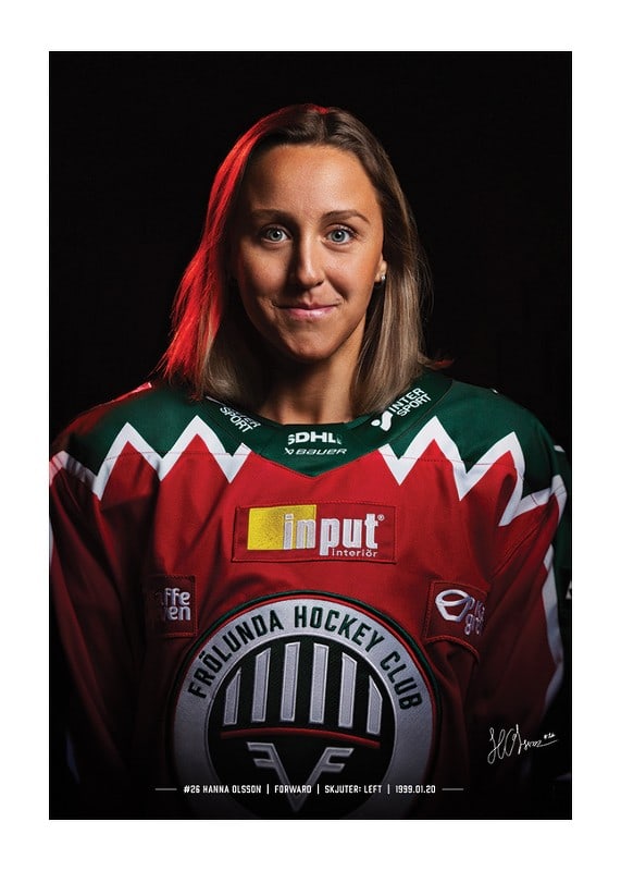 Hanna Olsson #26 Frölunda HC 2024/2025-12