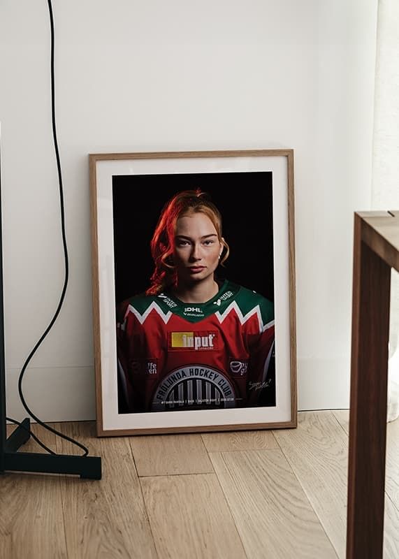 Poster Sanni Rantala #7 Frölunda HC 2024/2025 crossfade