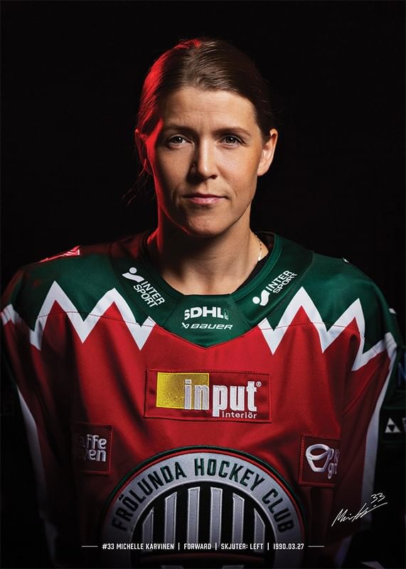 Michelle Karvinen #33 Frölunda HC 2024/2025-12