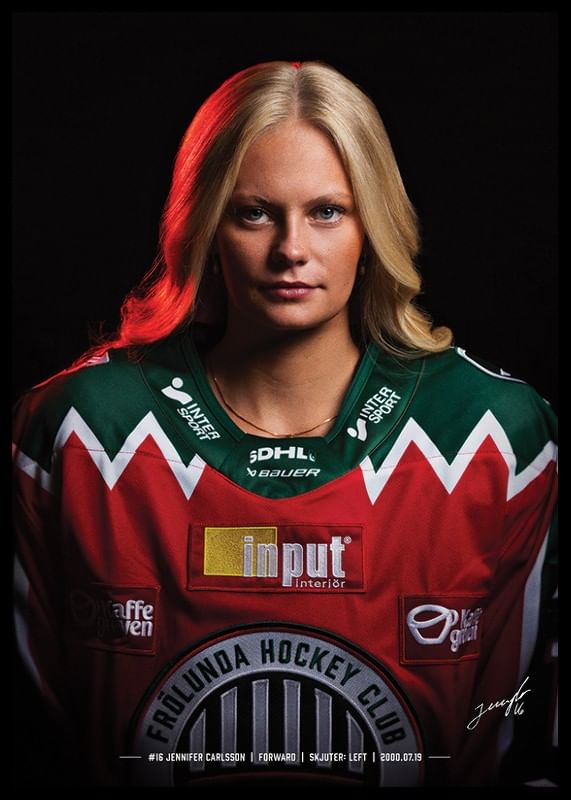 Jennifer Carlsson #16 Frölunda HC 2024/2025-12