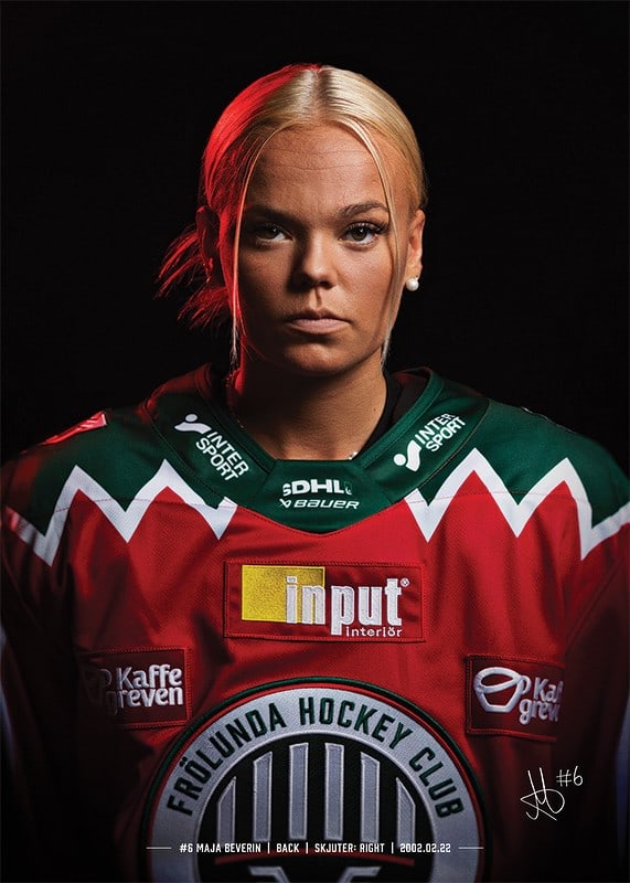 Maja Beverin #6 Frölunda HC 2024/2025-12