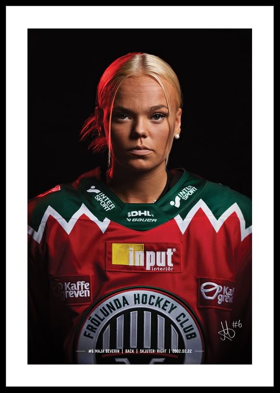 Maja Beverin #6 Frölunda HC 2024/2025-12