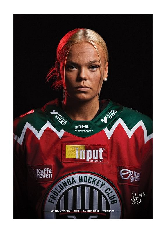 Poster Maja Beverin #6 Frölunda HC 2024/2025