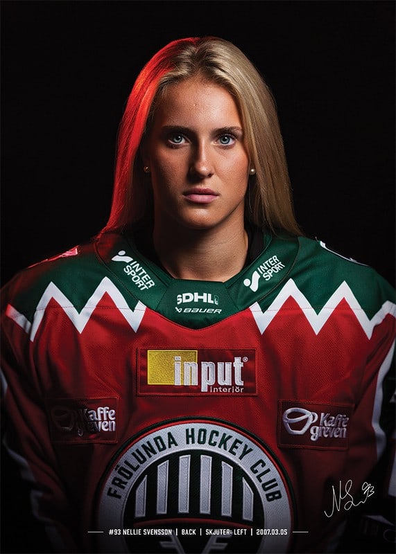 Nellie Svensson #93 Frölunda HC 2024/2025-12