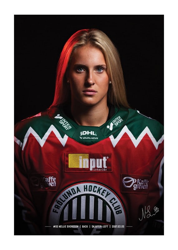 Nellie Svensson #93 Frölunda HC 2024/2025-12