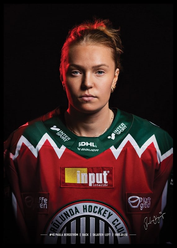 Paula Bergström #45 Frölunda HC 2024/2025-12