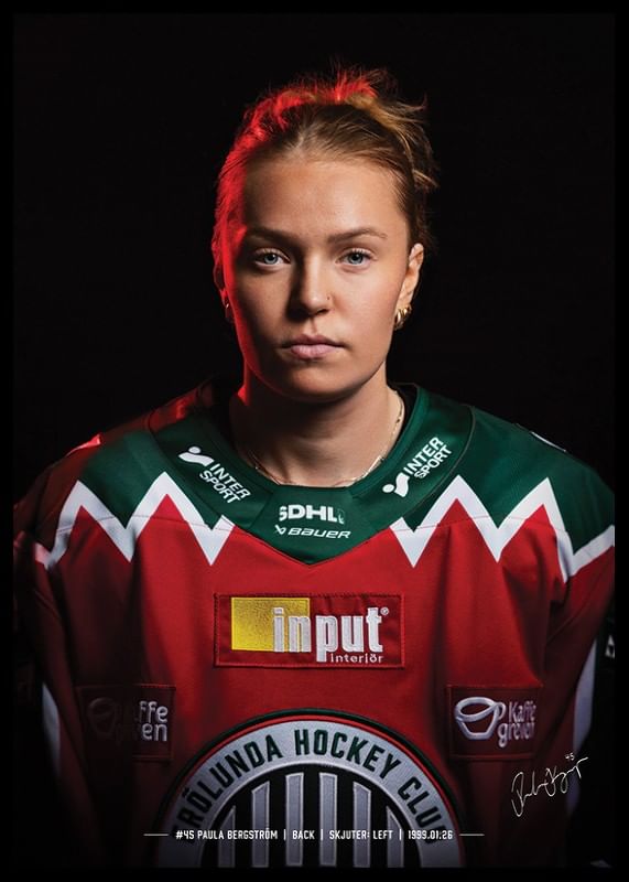 Paula Bergström #45 Frölunda HC 2024/2025-12