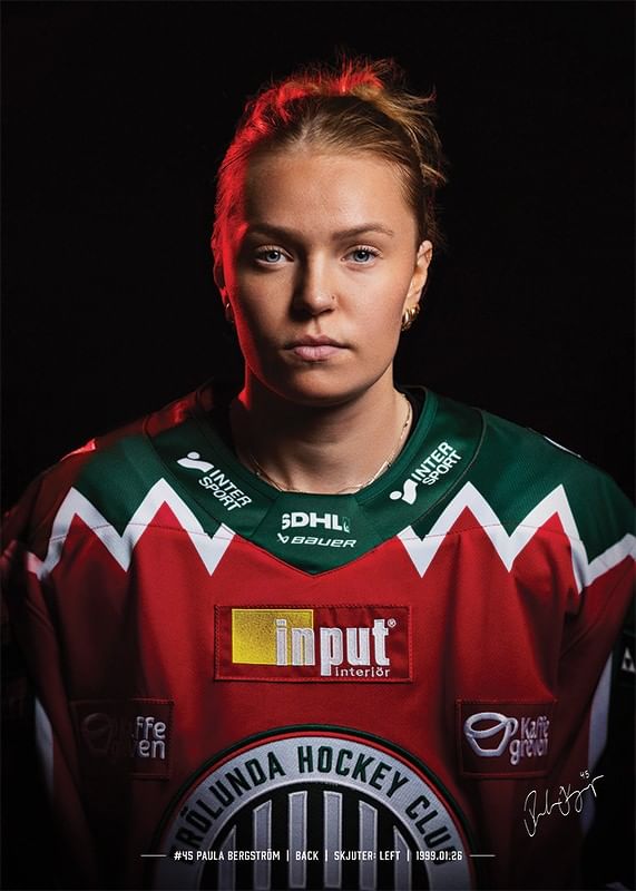 Paula Bergström #45 Frölunda HC 2024/2025-12