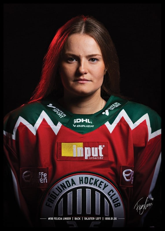 Felicia Linder #98 Frölunda HC 2024/2025-12