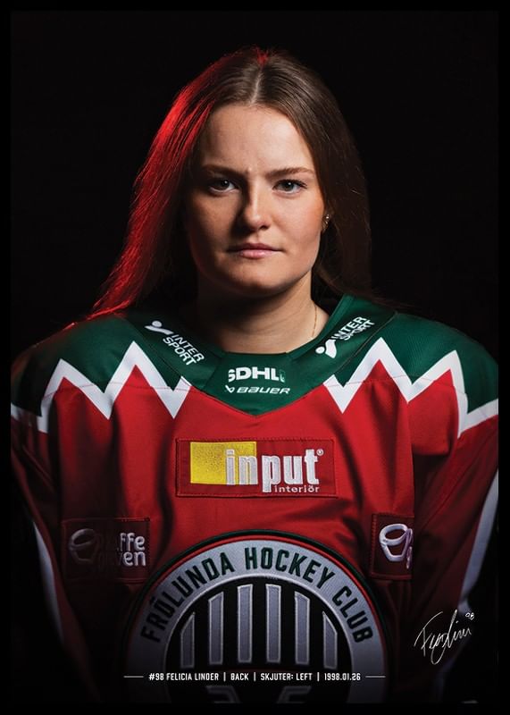 Felicia Linder #98 Frölunda HC 2024/2025-12