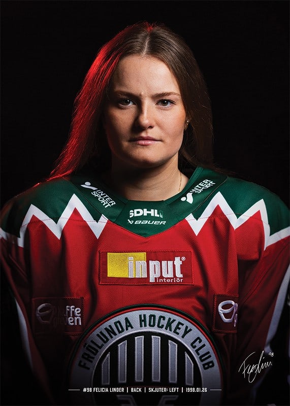 Felicia Linder #98 Frölunda HC 2024/2025-12