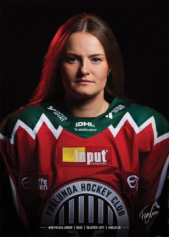 Felicia Linder #98 Frölunda HC 2024/2025-12