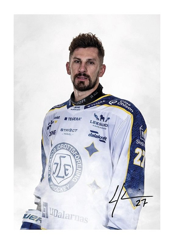 Poster Marek Hrivík #27 Leksands IF 2024/2024