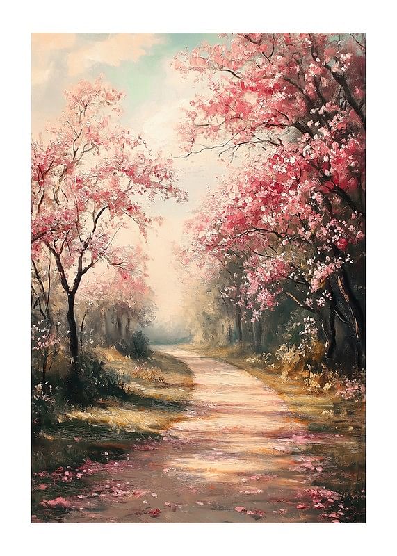 Poster Enchanted Cherry Trail
