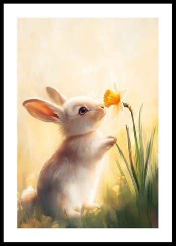 Poster A Bunnys First Bloom