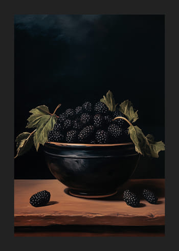 Juliste Rustic BlackBerry Charm