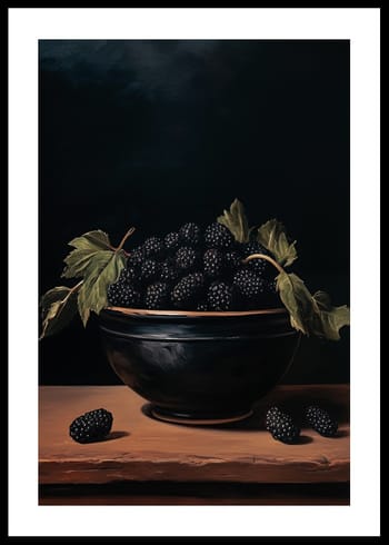 Plakat Rustic BlackBerry Charm