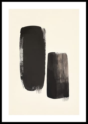 Poster Double Brushwork