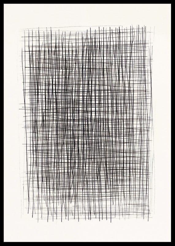 Poster with abstract lines of thoughts-12