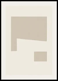 Poster with an abstract minimalistic composition-2