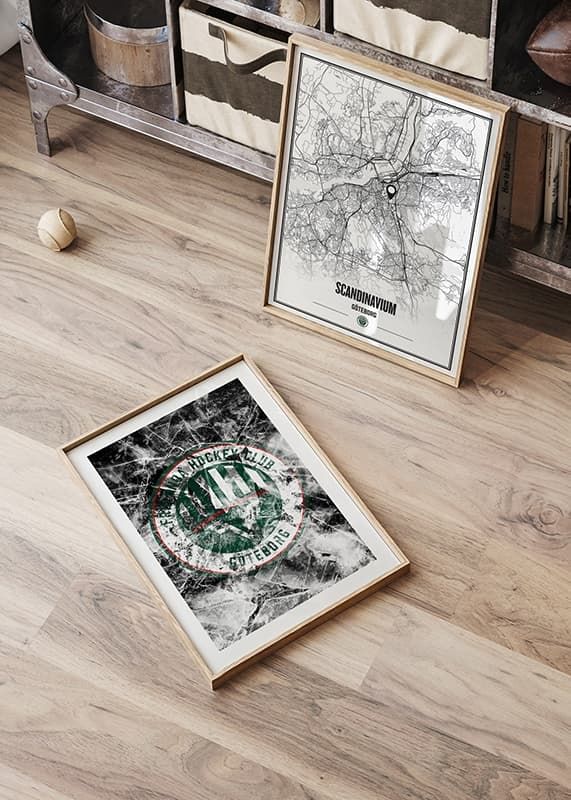 Poster Frölunda HC Is Logo crossfade