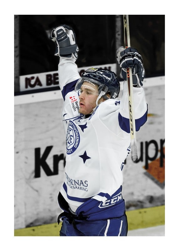 Poster Jens Bergenström 2010 Leksands IF