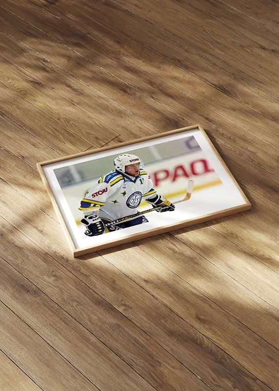 Poster  Jens Nielsen 1996 Leksands IF crossfade