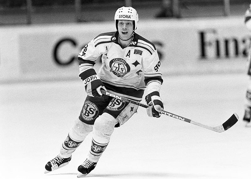 Jonas Bergqvist 1988 Leksands IF-12