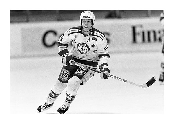 Poster Jonas Bergqvist 1988 Leksands IF
